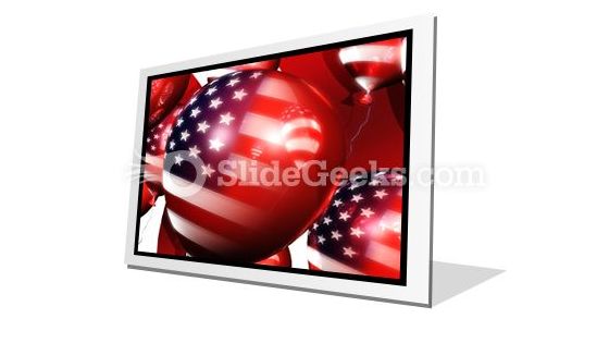 America Balloons01 PowerPoint Icon F