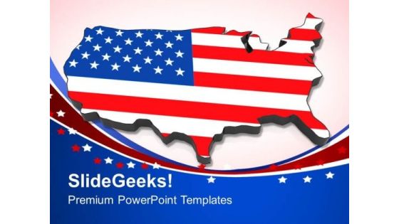 America Is A Great Country PowerPoint Templates Ppt Backgrounds For Slides 0713 America Is A Great Country PowerPoint Templates Ppt Backgrounds For Slides 0713