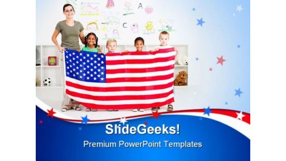 American Students Education PowerPoint Templates And PowerPoint Backgrounds 0611