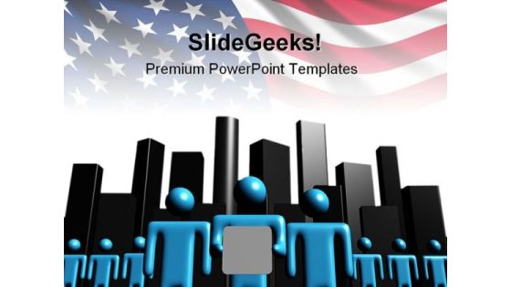 American Team Business PowerPoint Backgrounds And Templates 0111 American Team Business PowerPoint Backgrounds And Templates 0111