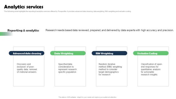 Analytics Services Marketing Research Services Management Business Summary Pdf Analytics Services Marketing Research Services Management Business Summary Pdf