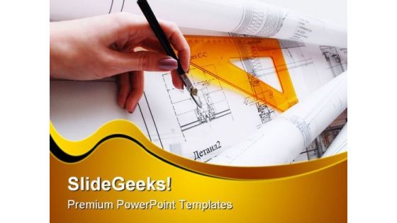 Architectural Desk Construction PowerPoint Templates And PowerPoint Backgrounds 0211 Architectural Desk Construction PowerPoint Templates And PowerPoint Backgrounds 0211