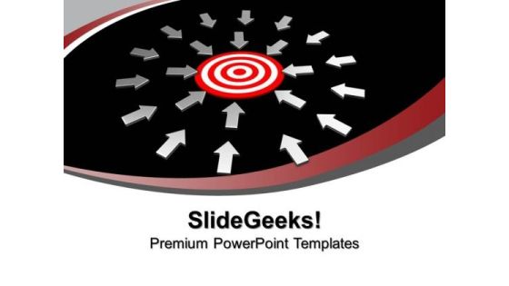 Arrow Business Targets PowerPoint Templates And PowerPoint Themes 1012