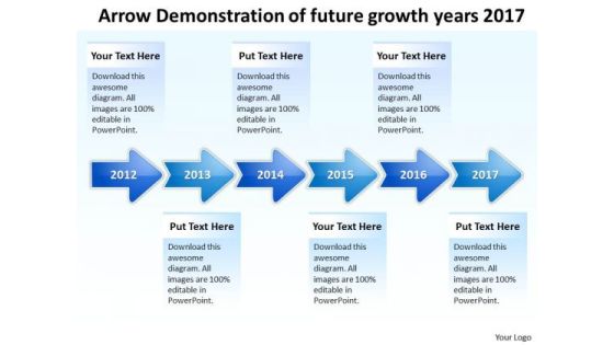 Arrow Demonstration Of Future Growth Years 2017 PowerPoint Templates Ppt Slides Graphics Arrow Demonstration Of Future Growth Years 2017 PowerPoint Templates Ppt Slides Graphics