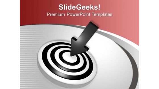 Arrow Hiiting On Target PowerPoint Templates Ppt Backgrounds For Slides 1212 Arrow Hiiting On Target PowerPoint Templates Ppt Backgrounds For Slides 1212