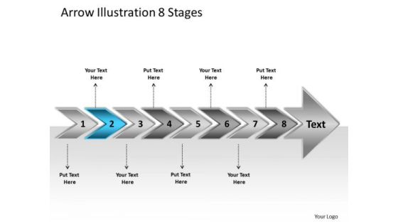 Arrow Illustration 8 Stages Business Flow Chart Slides PowerPoint Arrow Illustration 8 Stages Business Flow Chart Slides PowerPoint