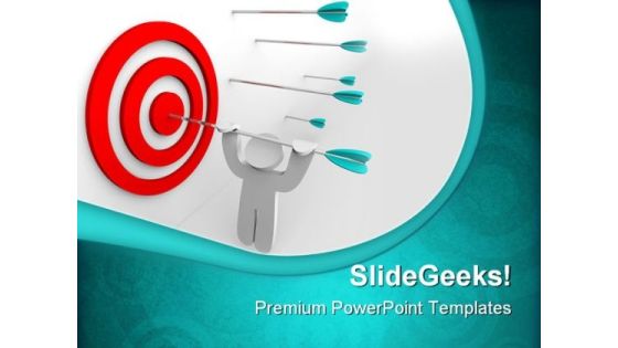 Arrow In Target Leadership PowerPoint Templates And PowerPoint Backgrounds 0711 Arrow In Target Leadership PowerPoint Templates And PowerPoint Backgrounds 0711