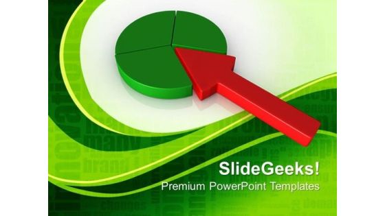 Arrow Pie Chart Success PowerPoint Templates And PowerPoint Themes 0612 Arrow Pie Chart Success PowerPoint Templates And PowerPoint Themes 0612