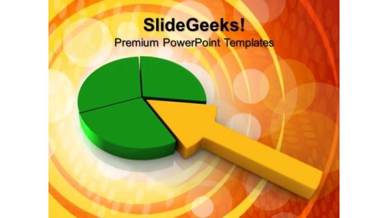 Arrow Pie Finance PowerPoint Templates And PowerPoint Themes 0812 Arrow Pie Finance PowerPoint Templates And PowerPoint Themes 0812
