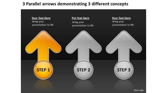 Arrows Demonstrating Different Concepts Business Planning Software PowerPoint Slides Arrows Demonstrating Different Concepts Business Planning Software PowerPoint Slides