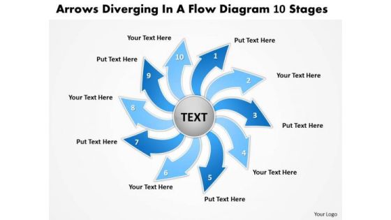 Arrows Diverging Flow Diagram 10 Stages Ppt Pie Chart PowerPoint Templates Arrows Diverging Flow Diagram 10 Stages Ppt Pie Chart PowerPoint Templates
