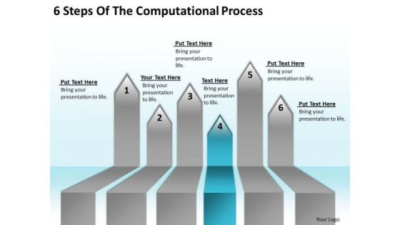 Arrows In PowerPoint 2010 6 Steps Of The Computational Process Templates Arrows In PowerPoint 2010 6 Steps Of The Computational Process Templates