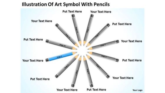 Art Symbol With Pencils Ppt Business Plan Software Download PowerPoint Slides Art Symbol With Pencils Ppt Business Plan Software Download PowerPoint Slides