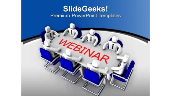 Attend Webnair For Business Growth PowerPoint Templates Ppt Backgrounds For Slides 0513 Attend Webnair For Business Growth PowerPoint Templates Ppt Backgrounds For Slides 0513