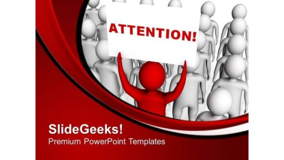 Attention To Advertise By Audience PowerPoint Templates Ppt Backgrounds For Slides 0413 Attention To Advertise By Audience PowerPoint Templates Ppt Backgrounds For Slides 0413