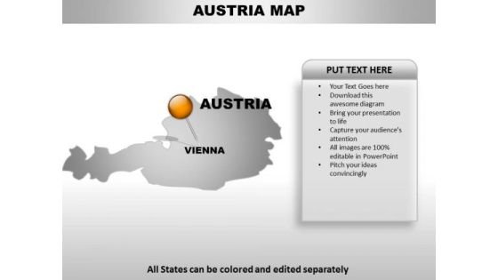 Austria Country PowerPoint Maps