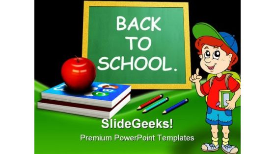 Back To School03 Education PowerPoint Template 0810 Back To School03 Education PowerPoint Template 0810