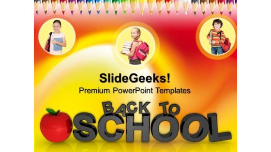 Back To School Education Children PowerPoint Templates And PowerPoint Themes 0712 Back To School Education Children PowerPoint Templates And PowerPoint Themes 0712