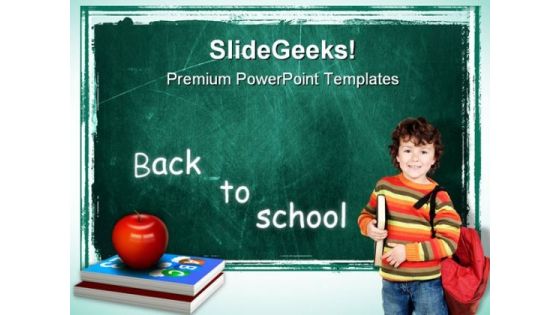 Back To School Education PowerPoint Templates And PowerPoint Backgrounds 0711