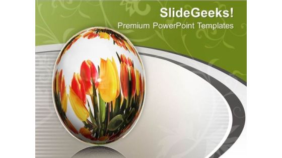 Background With Graphics Of Egg And Flowers PowerPoint Templates Ppt Backgrounds For Slides 0513 Background With Graphics Of Egg And Flowers PowerPoint Templates Ppt Backgrounds For Slides 0513