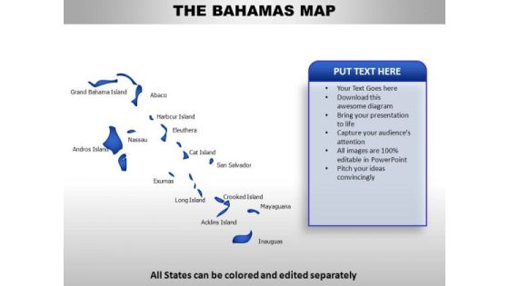 Bahamas PowerPoint Maps Bahamas PowerPoint Maps