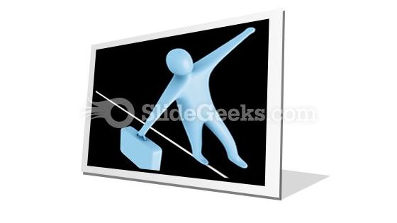 Balance PowerPoint Icon F Balance PowerPoint Icon F