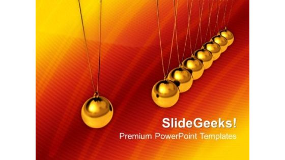 Balancing Balls Newton Cradle Symbol PowerPoint Templates And PowerPoint Themes 0912 Balancing Balls Newton Cradle Symbol PowerPoint Templates And PowerPoint Themes 0912
