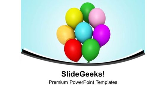 Balloons Streamers Celebration PowerPoint Templates Ppt Backgrounds For Slides 0113 Balloons Streamers Celebration PowerPoint Templates Ppt Backgrounds For Slides 0113