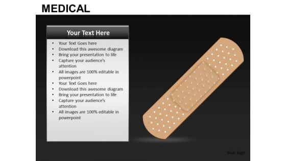 Band Aid First Aid Icon PowerPoint Templates Band Aid First Aid Icon PowerPoint Templates