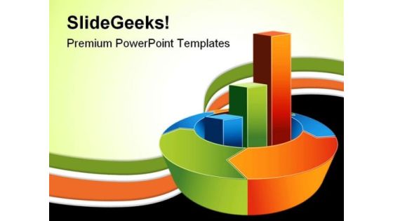 Bar Chart Business PowerPoint Template 0910 Bar Chart Business PowerPoint Template 0910