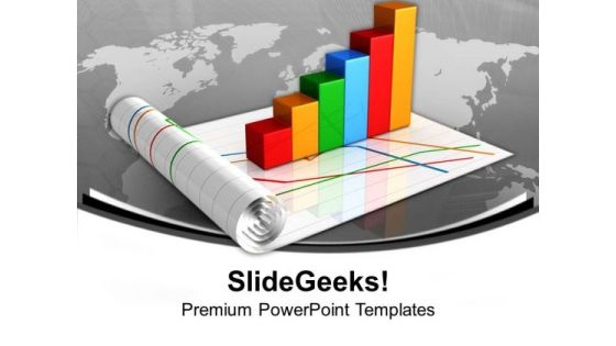 Bar Graph For Business And Marketing Result PowerPoint Templates Ppt Backgrounds For Slides 0613 Bar Graph For Business And Marketing Result PowerPoint Templates Ppt Backgrounds For Slides 0613