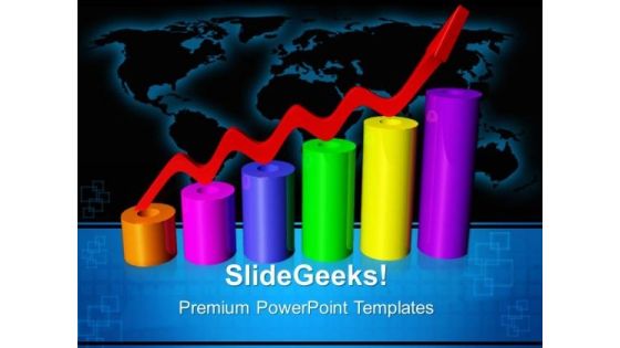 Bar Graph Global Business PowerPoint Templates And PowerPoint Themes 0512 Bar Graph Global Business PowerPoint Templates And PowerPoint Themes 0512