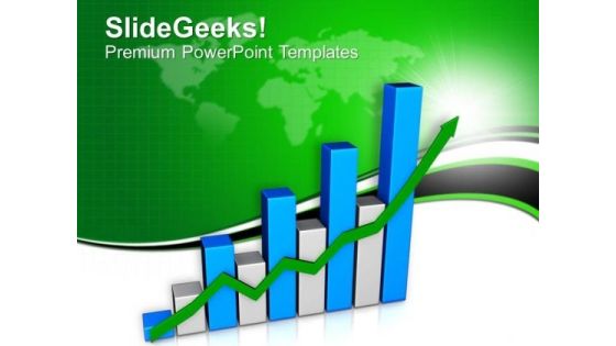 Bar Graph Shows Fluctutation In Process PowerPoint Templates Ppt Backgrounds For Slides 0413 Bar Graph Shows Fluctutation In Process PowerPoint Templates Ppt Backgrounds For Slides 0413