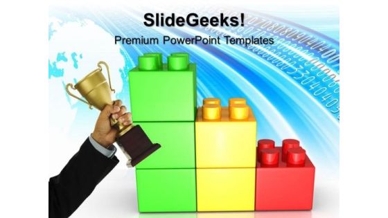 Bar Graph Winner Success PowerPoint Templates And PowerPoint Themes 0512 Bar Graph Winner Success PowerPoint Templates And PowerPoint Themes 0512