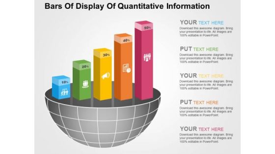 Bars Of Display Of Quantitative Information PowerPoint Templates Bars Of Display Of Quantitative Information PowerPoint Templates