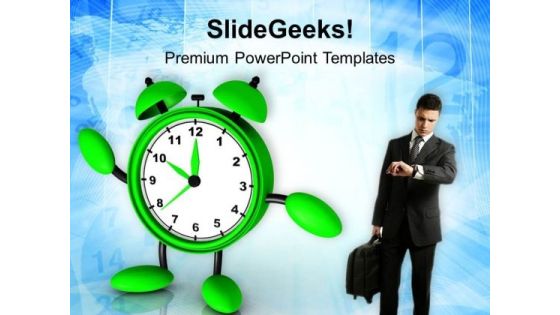 Be On Time For Business Growth PowerPoint Templates Ppt Backgrounds For Slides 0513 Be On Time For Business Growth PowerPoint Templates Ppt Backgrounds For Slides 0513