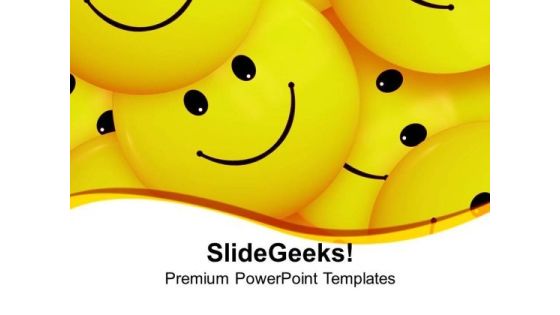 Be Same Like Smilies PowerPoint Templates Ppt Backgrounds For Slides 0613