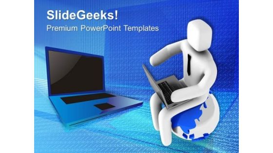 Be The User Of Latest Technology PowerPoint Templates Ppt Backgrounds For Slides 0513
