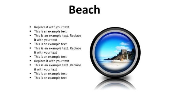 Beach Holidays PowerPoint Presentation Slides Cc Beach Holidays PowerPoint Presentation Slides Cc