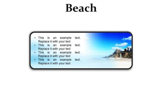 Beach Holidays PowerPoint Presentation Slides R