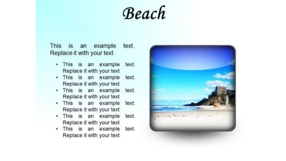Beach Holidays PowerPoint Presentation Slides S Beach Holidays PowerPoint Presentation Slides S