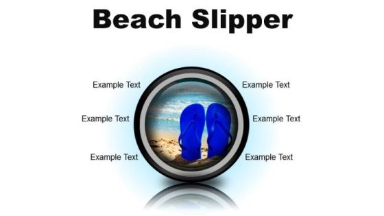 Beach Slipper Holidays PowerPoint Presentation Slides Cc Beach Slipper Holidays PowerPoint Presentation Slides Cc