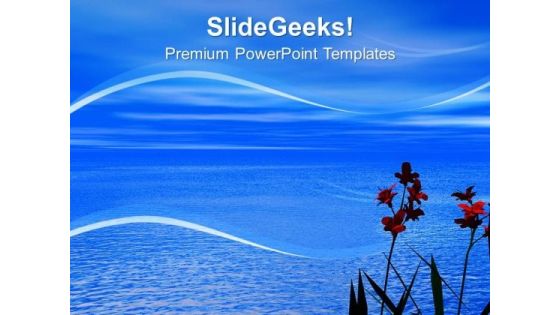 Beautiful Sea View With Sky PowerPoint Templates Ppt Backgrounds For Slides 0613 Beautiful Sea View With Sky PowerPoint Templates Ppt Backgrounds For Slides 0613