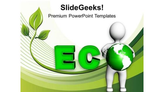 Become Eco Friendly For Safe Future PowerPoint Templates Ppt Backgrounds For Slides 0513