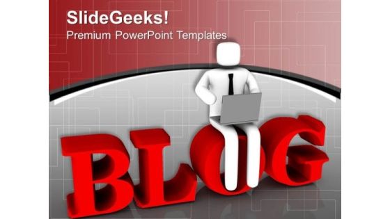Benefits Of Business Blogging PowerPoint Templates Ppt Backgrounds For Slides 0613 Benefits Of Business Blogging PowerPoint Templates Ppt Backgrounds For Slides 0613
