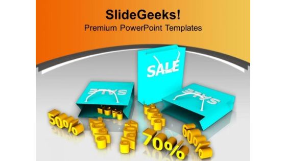 Big Sale Is On From 20 To 70 Percent PowerPoint Templates Ppt Backgrounds For Slides 0313 Big Sale Is On From 20 To 70 Percent PowerPoint Templates Ppt Backgrounds For Slides 0313