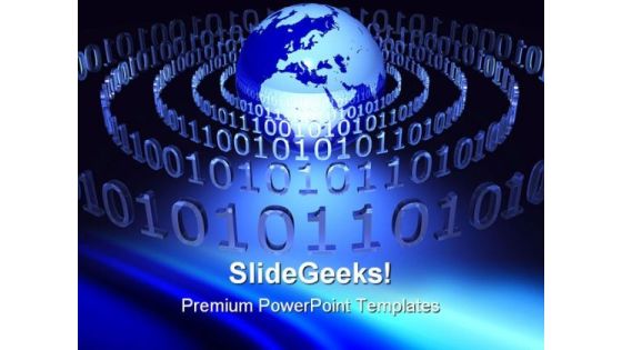 Binary Global PowerPoint Templates And PowerPoint Backgrounds 0511 Binary Global PowerPoint Templates And PowerPoint Backgrounds 0511