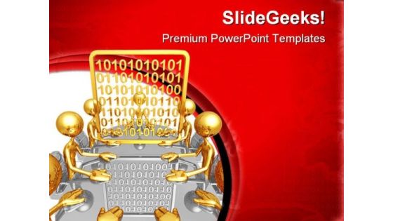 Binary Meeting Business PowerPoint Themes And PowerPoint Slides 0711 Binary Meeting Business PowerPoint Themes And PowerPoint Slides 0711