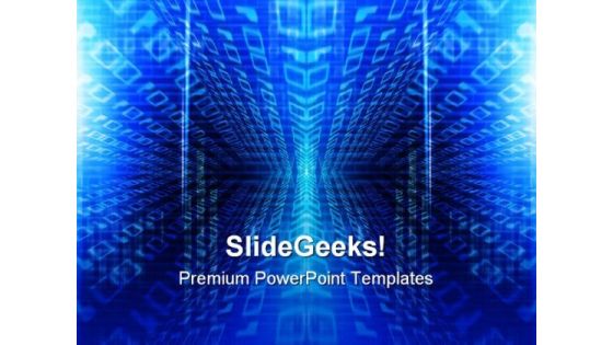 Binary Tunnel Background PowerPoint Themes And PowerPoint Slides 0511 Binary Tunnel Background PowerPoint Themes And PowerPoint Slides 0511