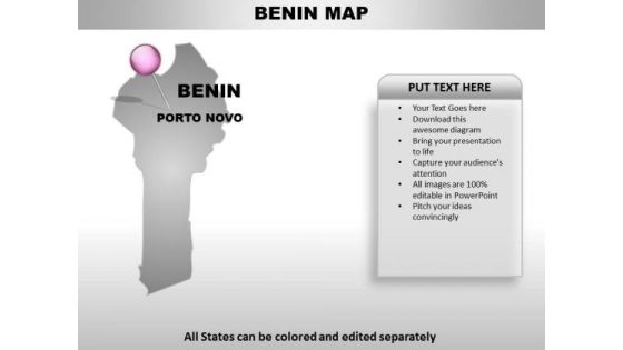 Binin Country PowerPoint Maps